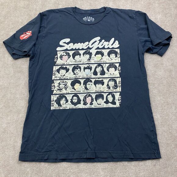 The Rolling Stones - “Some Girls” - Black Shirt Medium 2000’s Chaser rare READ - Picture 1 of 5